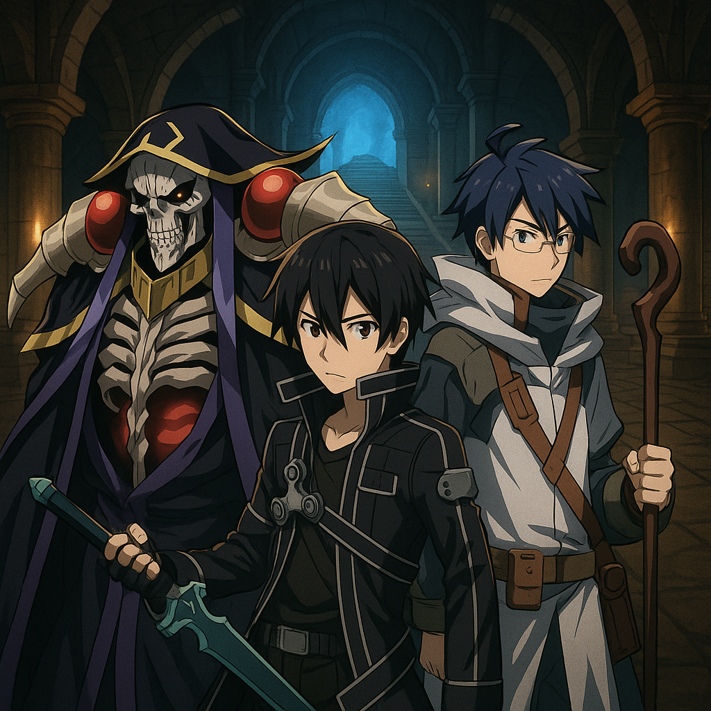 Mega Trio Legendary Anime part6: SAO/Overlord/Log Horizon